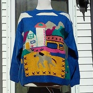 Vintage Dog Sweater